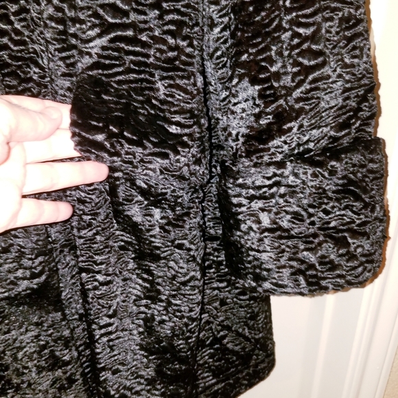 J. Jill Jackets & Coats Jjill Faux Persian Lamb Swing Coat Poshmark